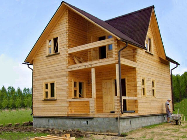 Строительство брусовых дачных домов в Челябинске от 260 тыс.